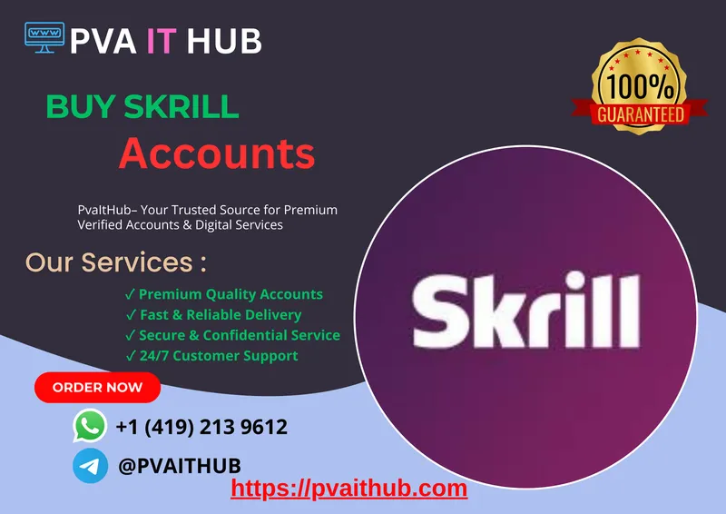 Skrill Account Setup Assistance